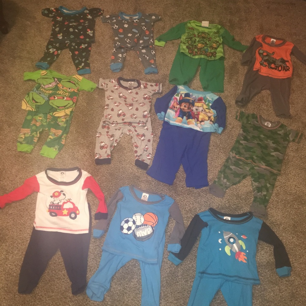 baby boy pajamas bundle